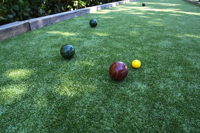 Flagstaff synthetic bocce ball turf